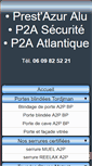 Mobile Screenshot of p2a-securite.com